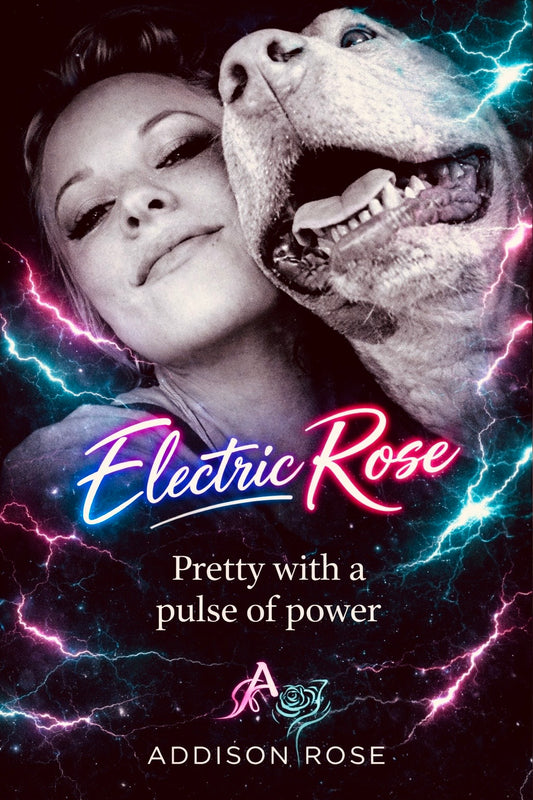 Example product Electric Chaos Unicorn Custom Trucker Hat - Electric Rose series ￼