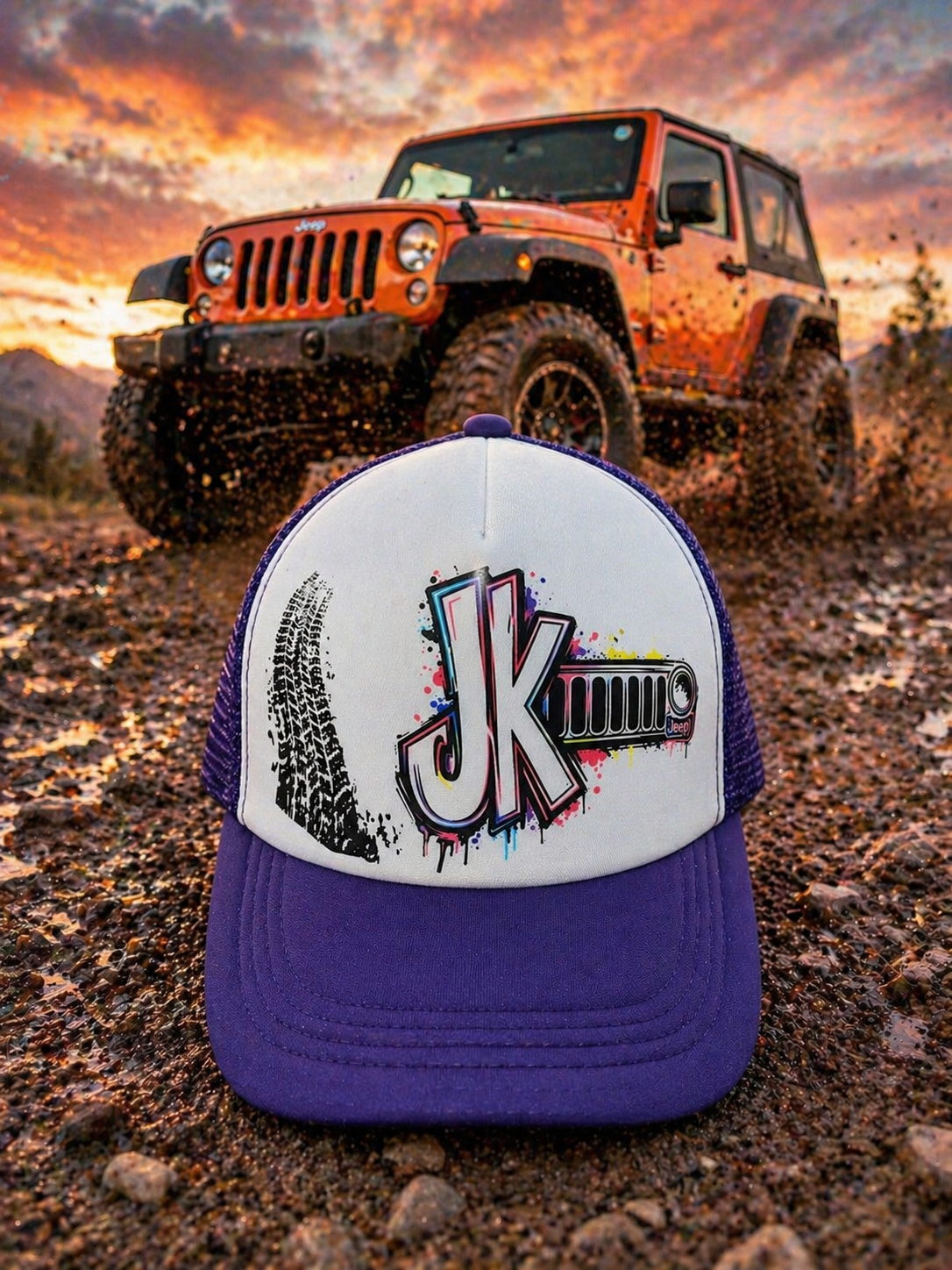 JK Built Jeep Wrangler- Holler Heat Hat